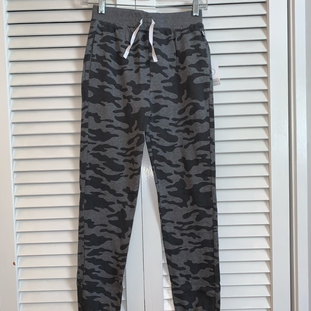 Gray Camo Joggers